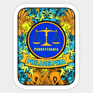 PHILADELPHIA LOGO ARTWORK Sticker